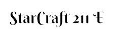 StarCraft 211 E